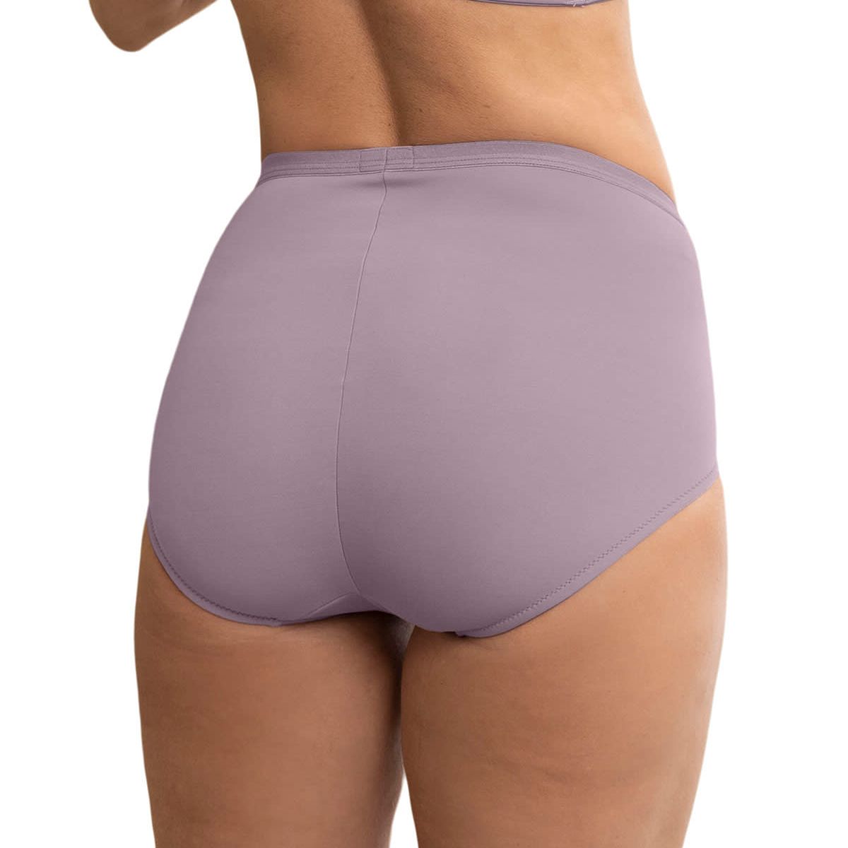 LEONISA - Calzón clásico de control suave con excelente modelación 72219 Lila