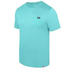 NEW BALANCE - Polera Lifestyle Hombre Turquesa
