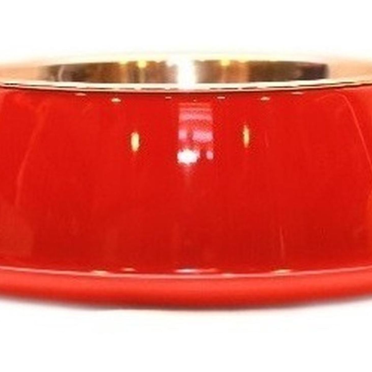 MASCAN - Plato Melamina Anti-hormigas Rojo Talla L Perro Mascan