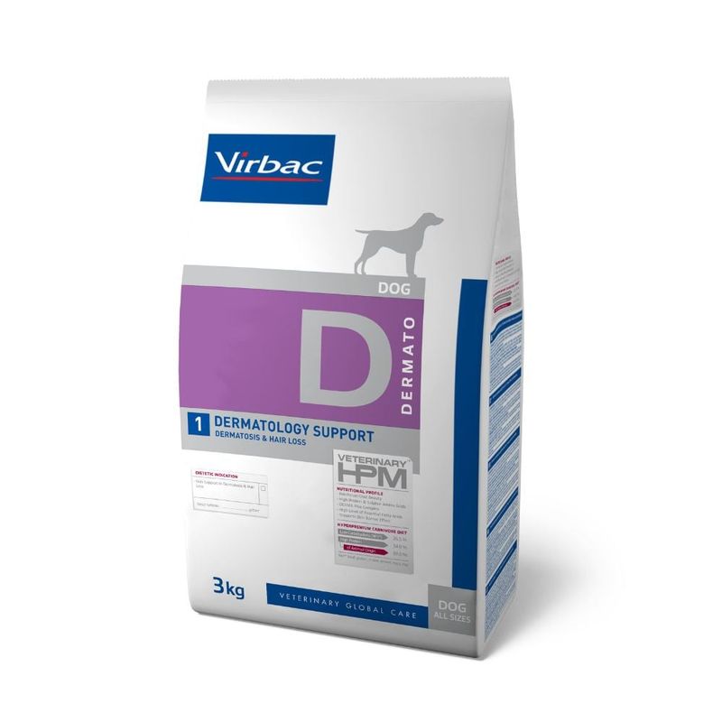 VIRBAC - HPM Virbac Dog Dermatology Support 3 kg