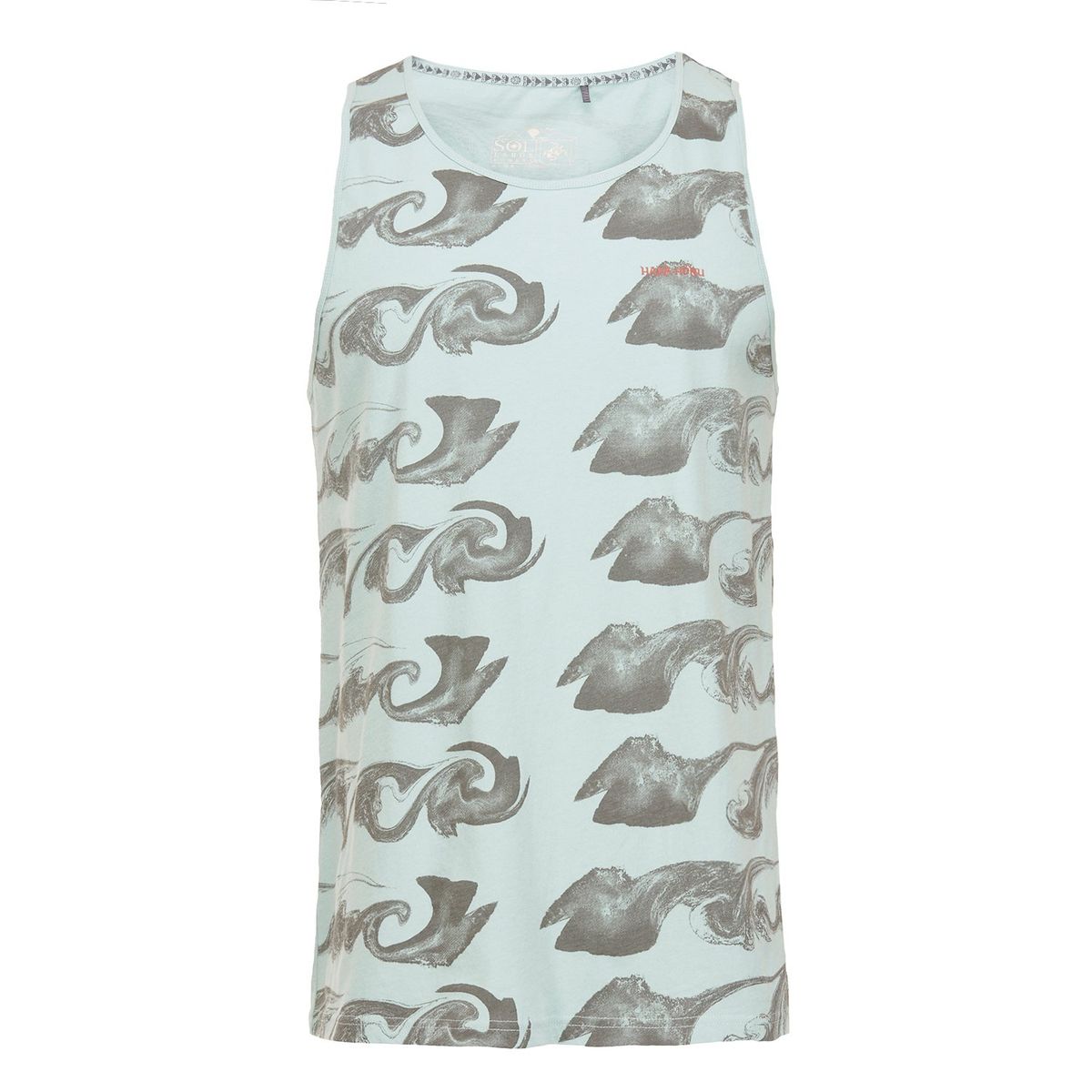 HAKA HONU - Polera Hombre Free Solo Verde Haka Honu