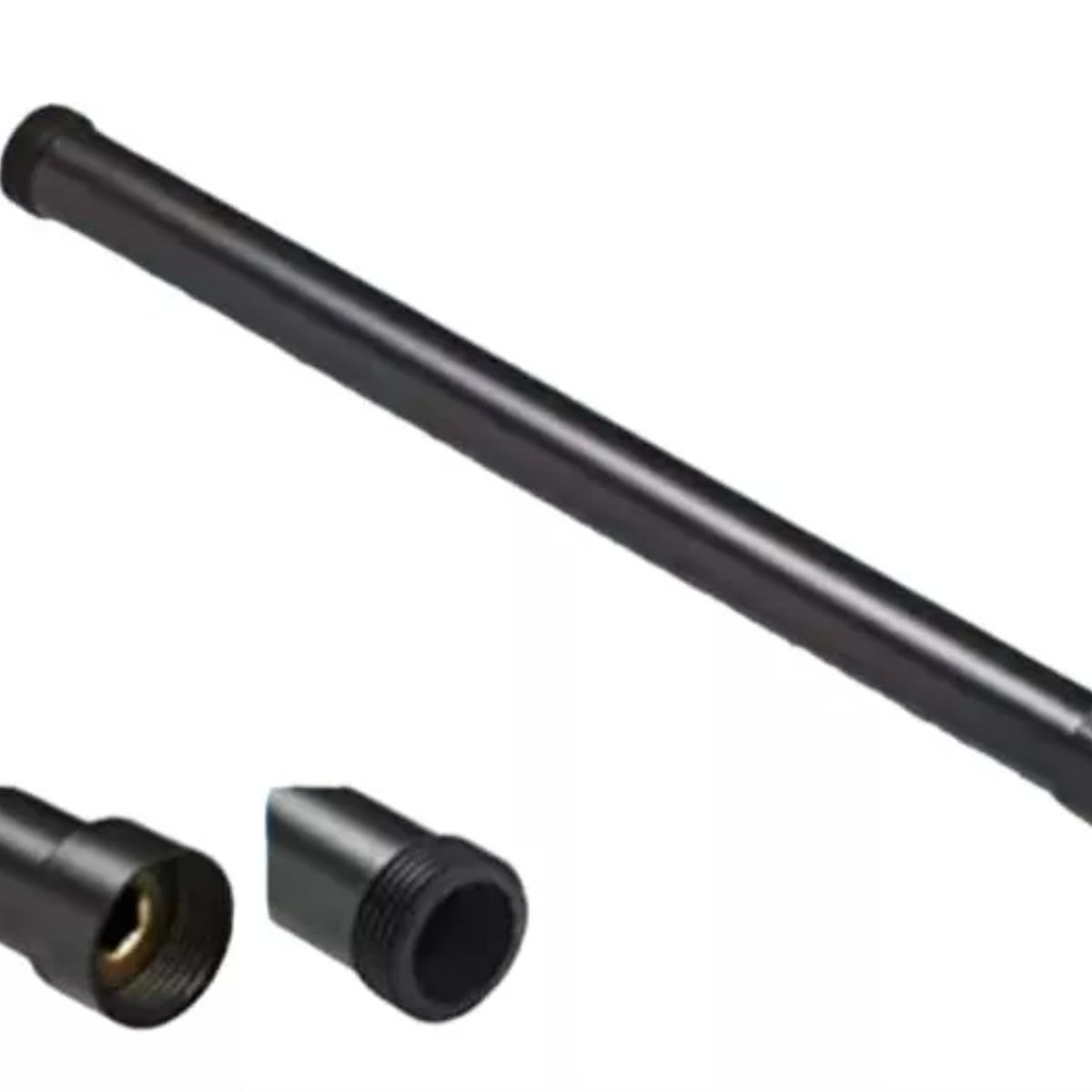 GENERICO - Extensión Para Columnas De Ducha Negra 30 Cm