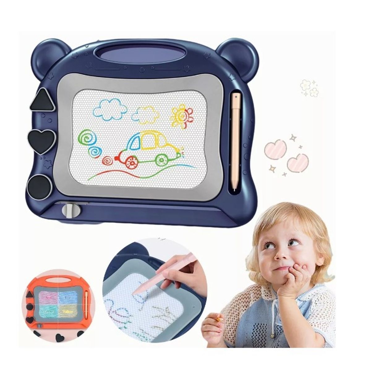 GENERICO - Pizarra Magica Magnética Borrable Para Niños Niñas Divertida