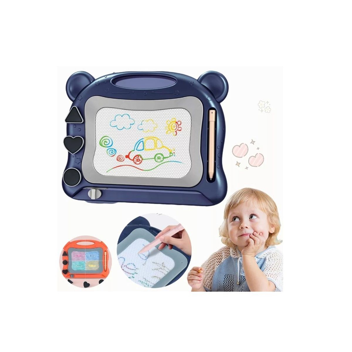 GENERICO - Pizarra Magica Magnética Borrable Para Niños Niñas Divertida