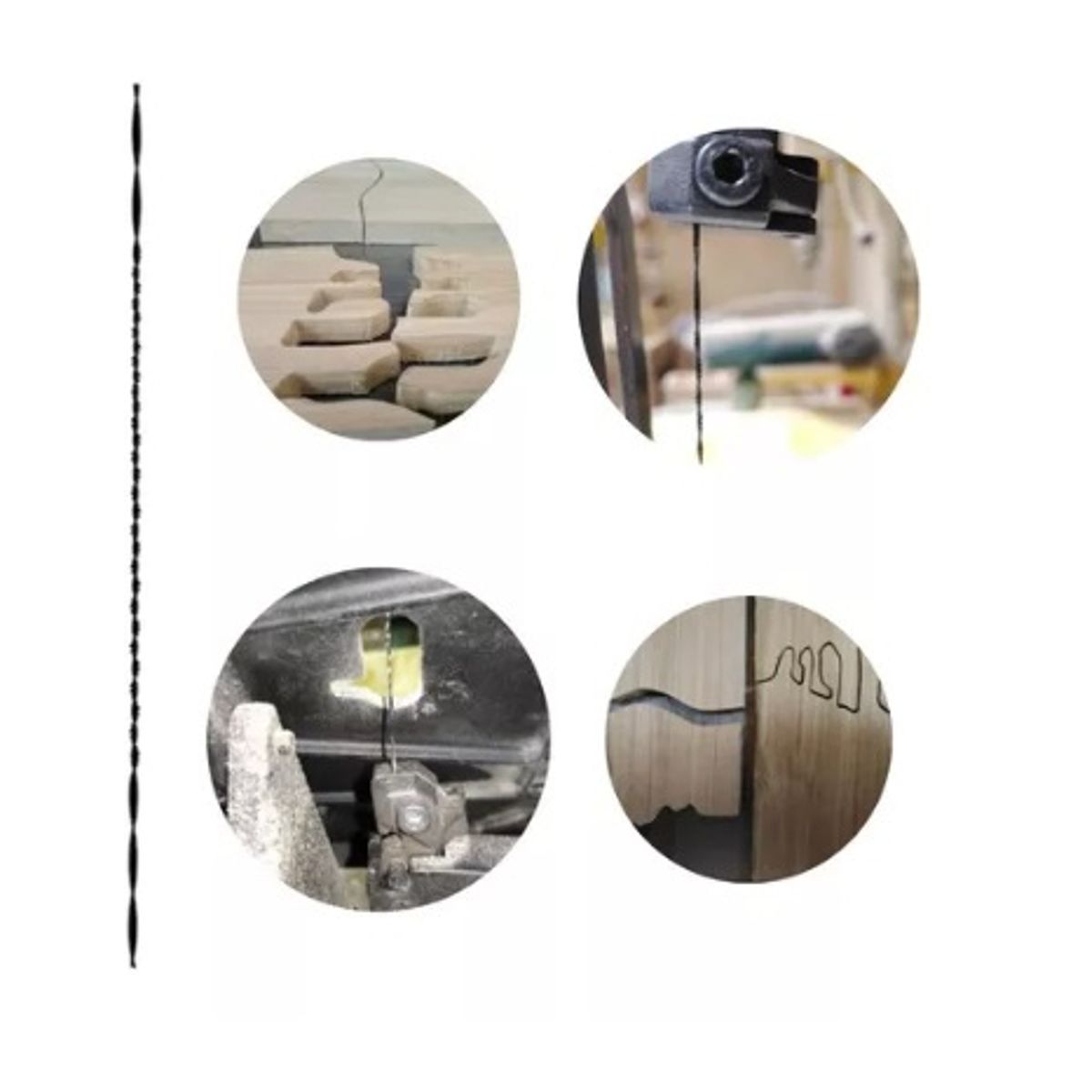 GENERICO - Sierra Tipo Espiral Para Sierra De Banco 130mm