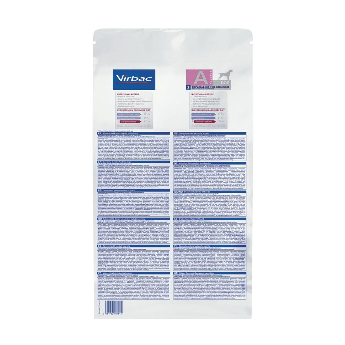 VIRBAC - HPM Virbac Dog Allergy 12 kg