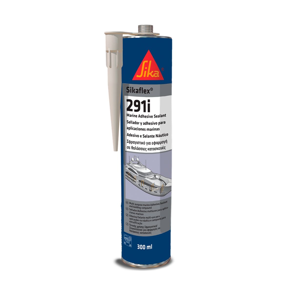 SIKA - SIKAFLEX 291i - Sellante Multifuncional Aplic Marina Blanco 300cc