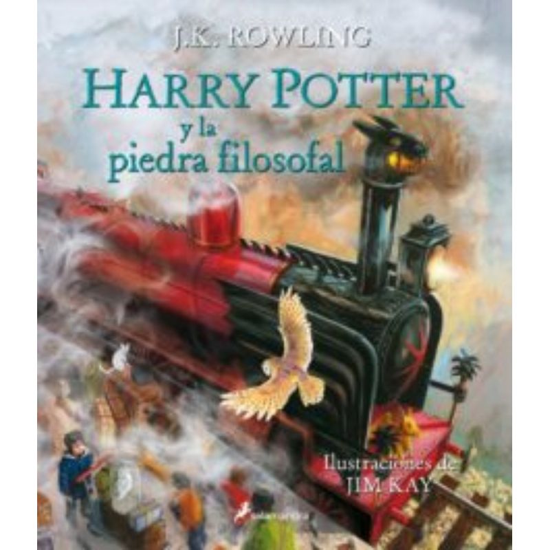 TOP10BOOKS - LIBRO HARRY POTTER Y LA PIEDRA FILOSOFAL - ED. ILUSTRADA DE BOLSILLO / J.K.ROWL