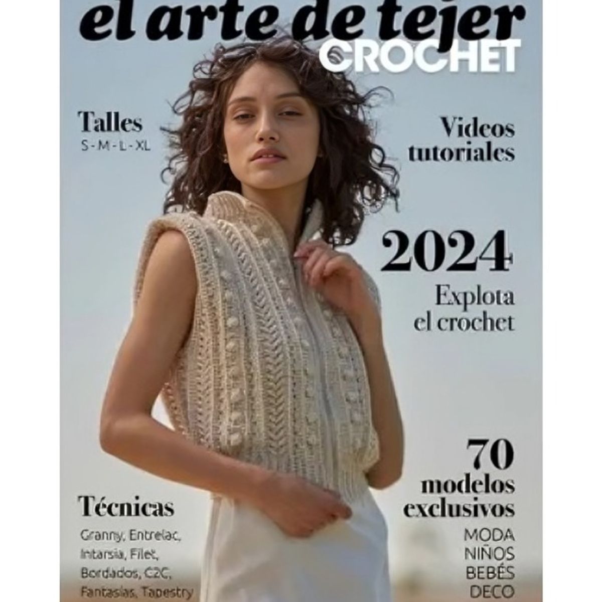 TOP10BOOKS - LIBRO El Arte De Tejer Crochet 2024 - Varios Autores