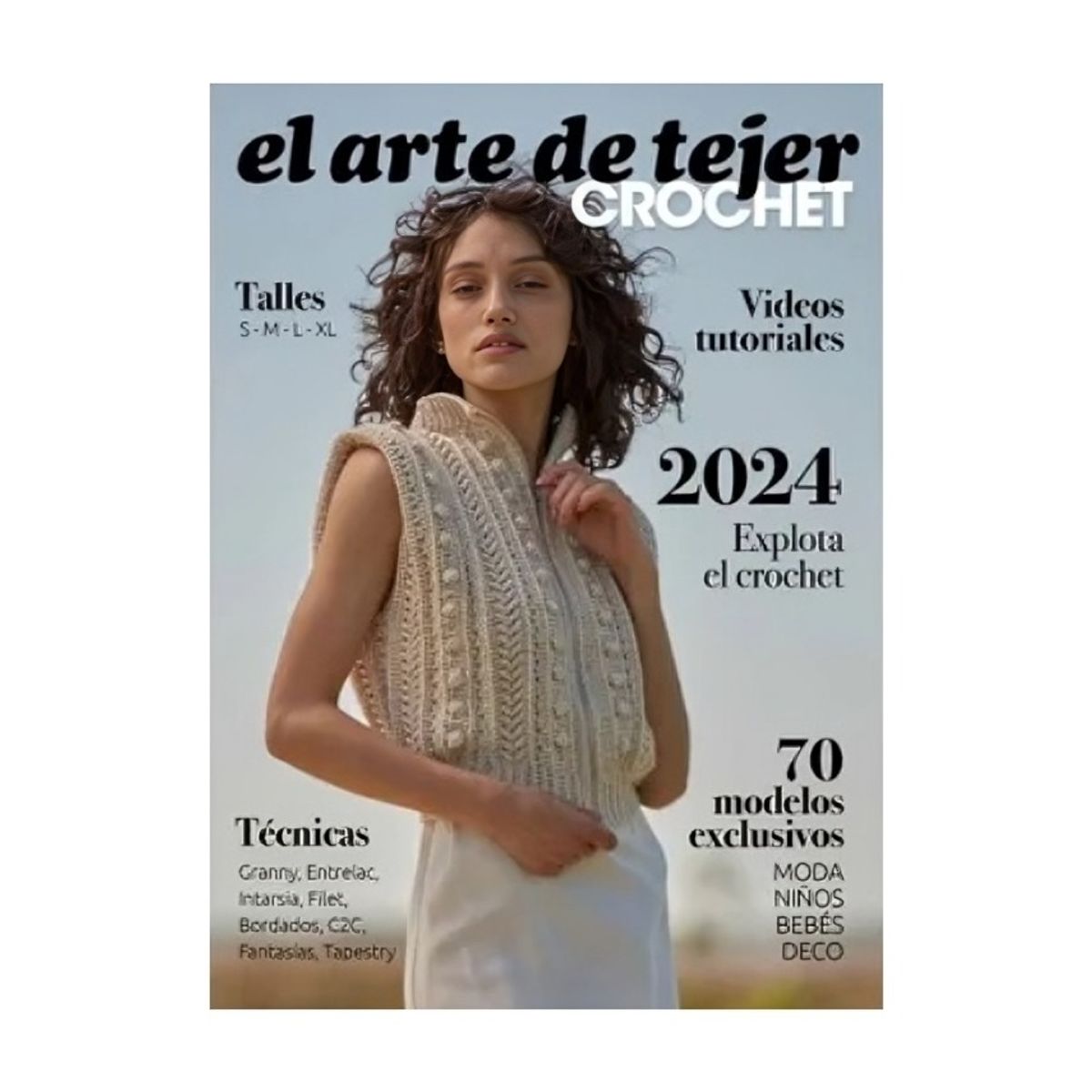 TOP10BOOKS - LIBRO El Arte De Tejer Crochet 2024 - Varios Autores