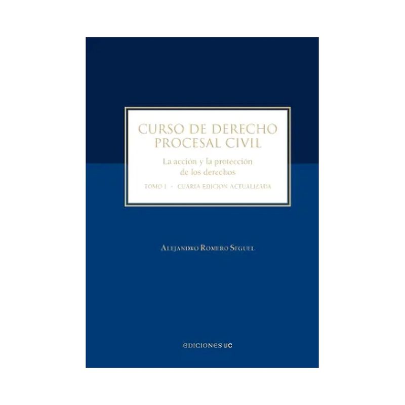 TOP10BOOKS - LIBRO CURSO DERECHO PROCESAL CIVIL TOMO I / ALEJANDRO ROMERO SEGUEL / EDICIONES