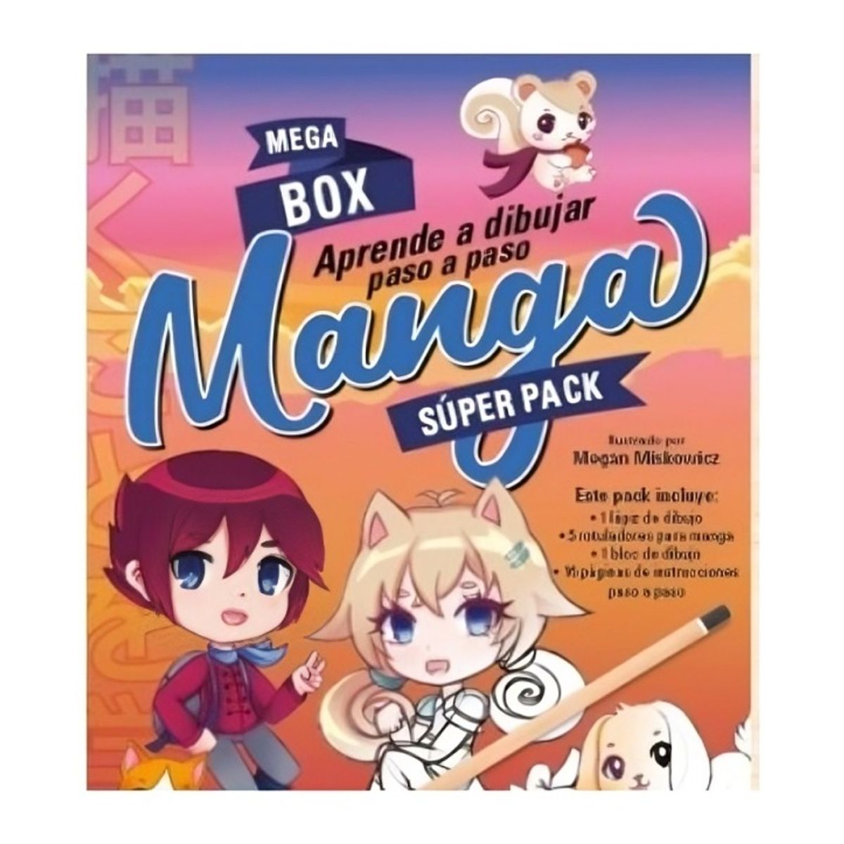 TOP10BOOKS - LIBRO Mega Box: cómo Dibujar Manga - Mega Box: cómo Dibujar Manga