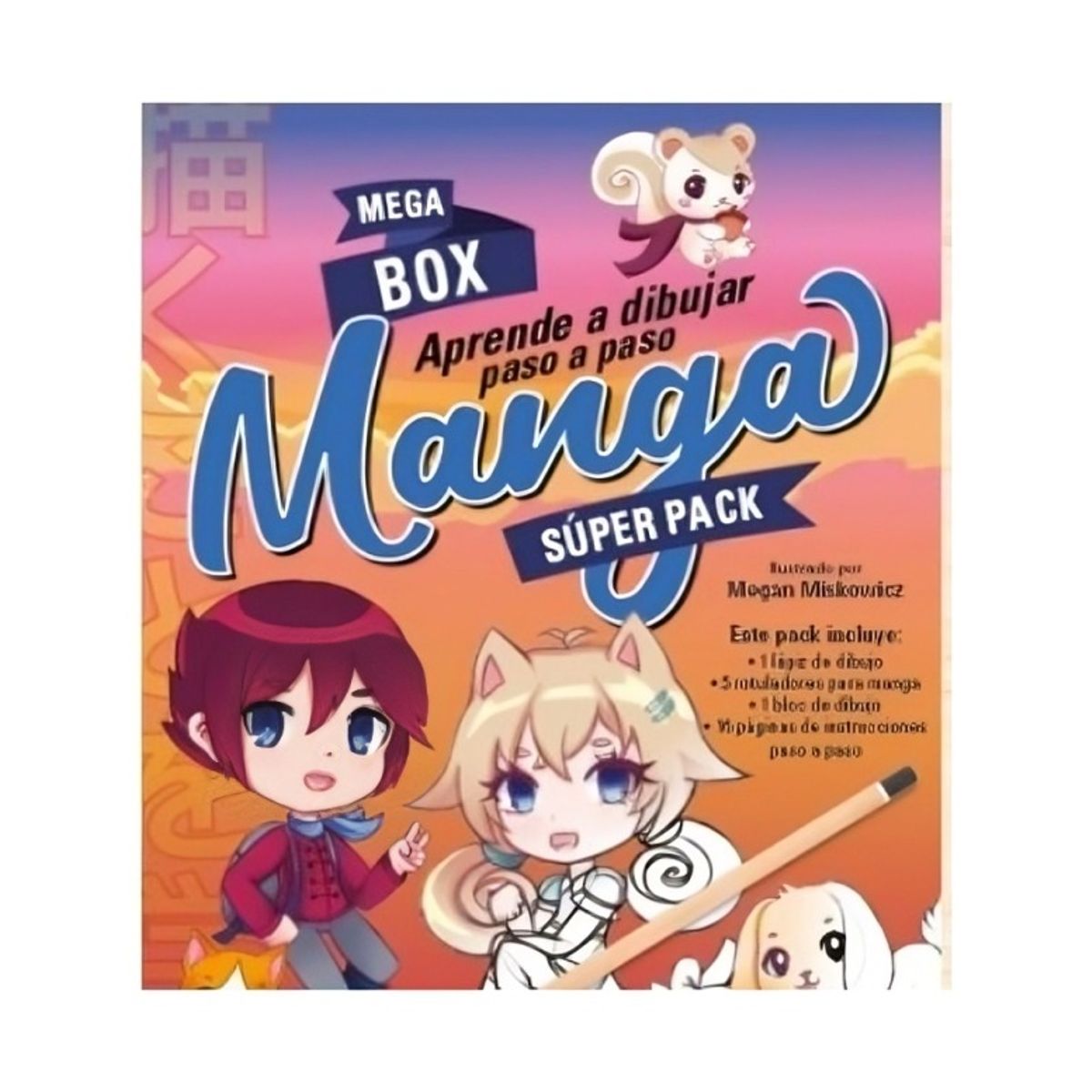 TOP10BOOKS - LIBRO Mega Box: cómo Dibujar Manga - Mega Box: cómo Dibujar Manga