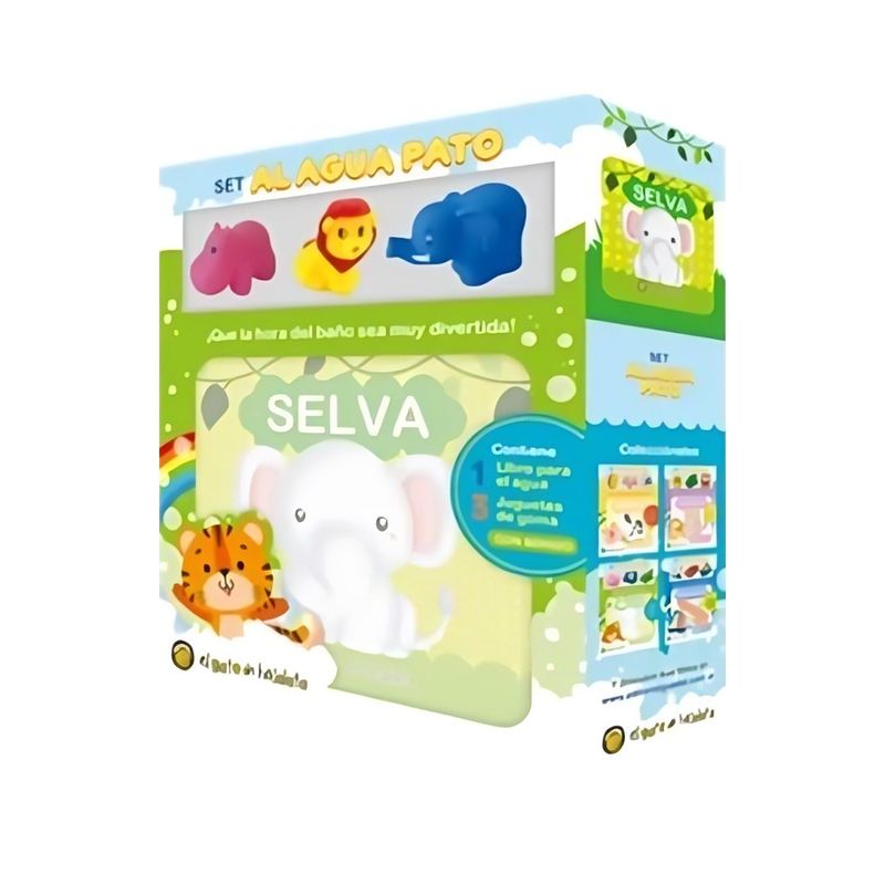 TOP10BOOKS - LIBRO AL AGUA PATO: SELVA / EL GATO DE HOJALATA /