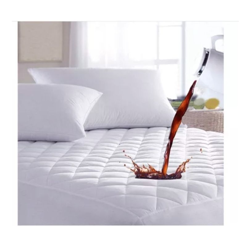 GENERICO - Cubre Colchón Impermeable King + Fundas