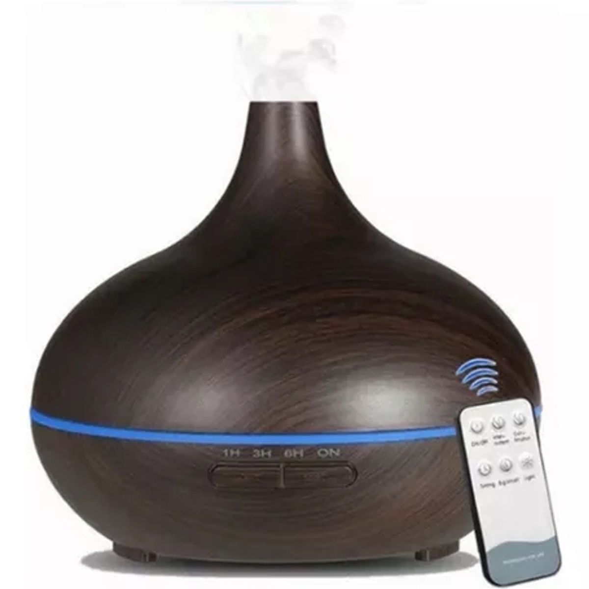 GENERICO - Humidificador Ultrasónico 500ml Purificador De Aire Led