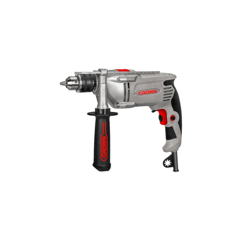 CROWN - Taladro Percutor 13mm 810w Calidad Crown Certificacion Sec