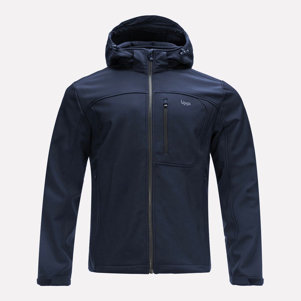 LIPPI - Chaqueta Hombre Macaya Softshell Hoody Jacket Azul Marino Lippi