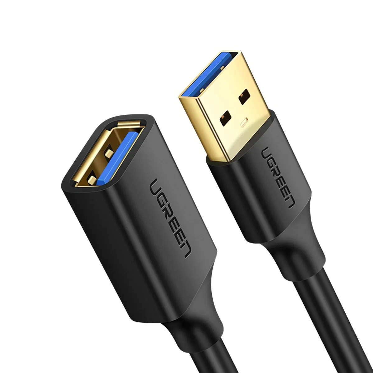 Cable de Extensión USB-A a USB-A 30 M/H 2 Metros Negro  US129, marca UGREEN - Foto Principal