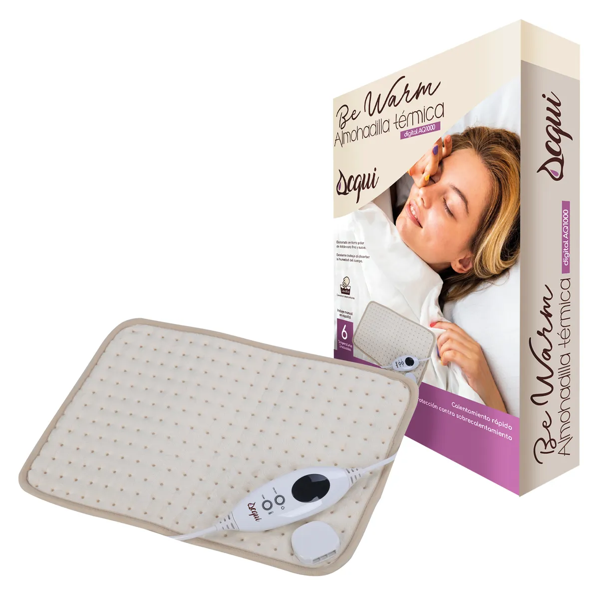 ACQUI - Almohadilla Térmica Digital AQ1000 42x32cm