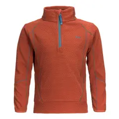 LIPPI - Poleron Niño Saltamontes Nano-F 14 Zip Terracota