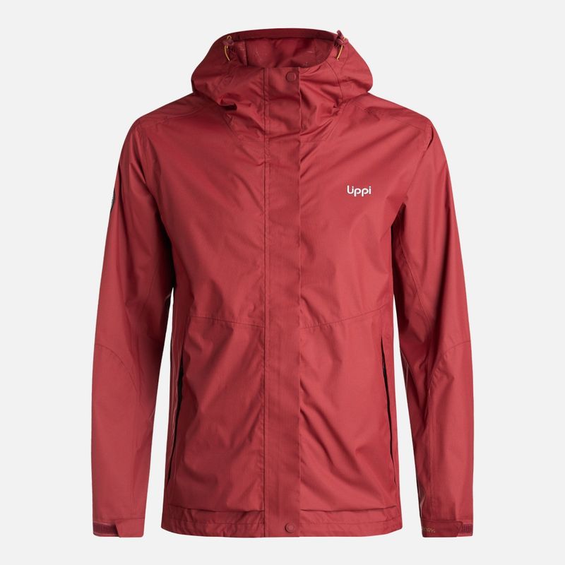 LIPPI - Chaqueta Hombre Blizzard B-Dry Hoody Jacket Burdeo Lippi