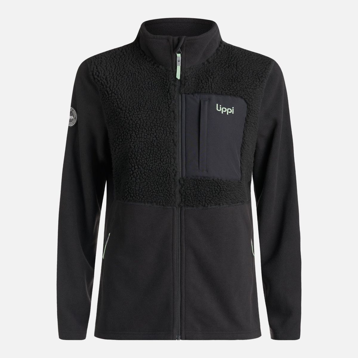 LIPPI - Chaqueta Mujer Macizo Sherpa Pro Jacket Negro Lippi