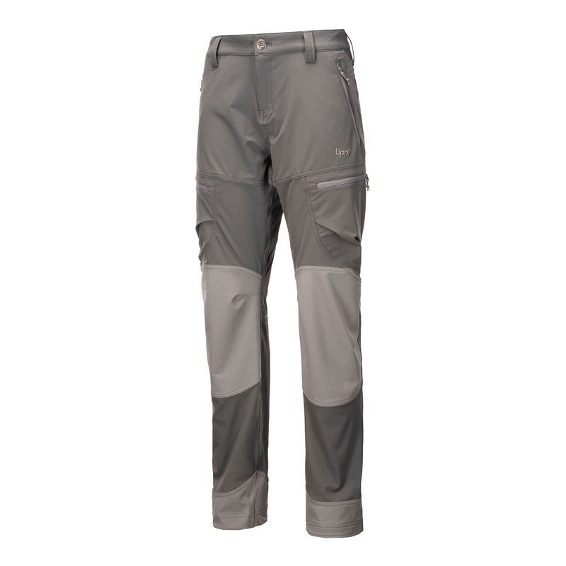 LIPPI - Pantalon Mujer Pioneer Q-Dry Pants Gris Medio Lippi