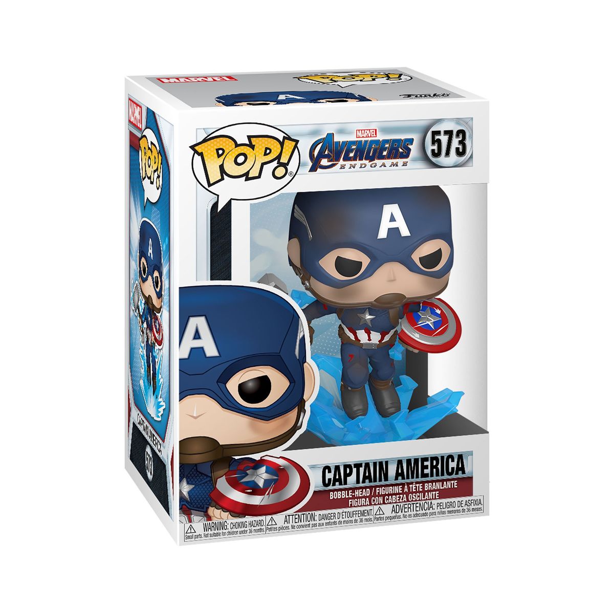FUNKO - Funko Pop Avengers Endgame Captain America Marvel - 573