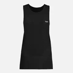 LIPPI - Polera Mujer 4 Run Seamless Trail T-Shirt Negro