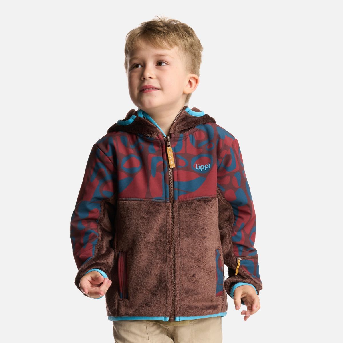 LIPPI - Chaqueta Niño Grillo Therm-Pro Hoody Jacket Cafe Oscuro Lippi