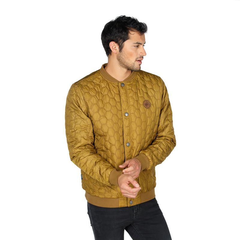 HAKA HONU - Chaqueta Hombre Panal Jacket Café Haka Honu