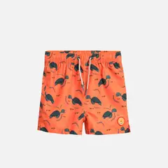 LIPPI - Short Baby Boy Beluga Swimwear Print Mostaza