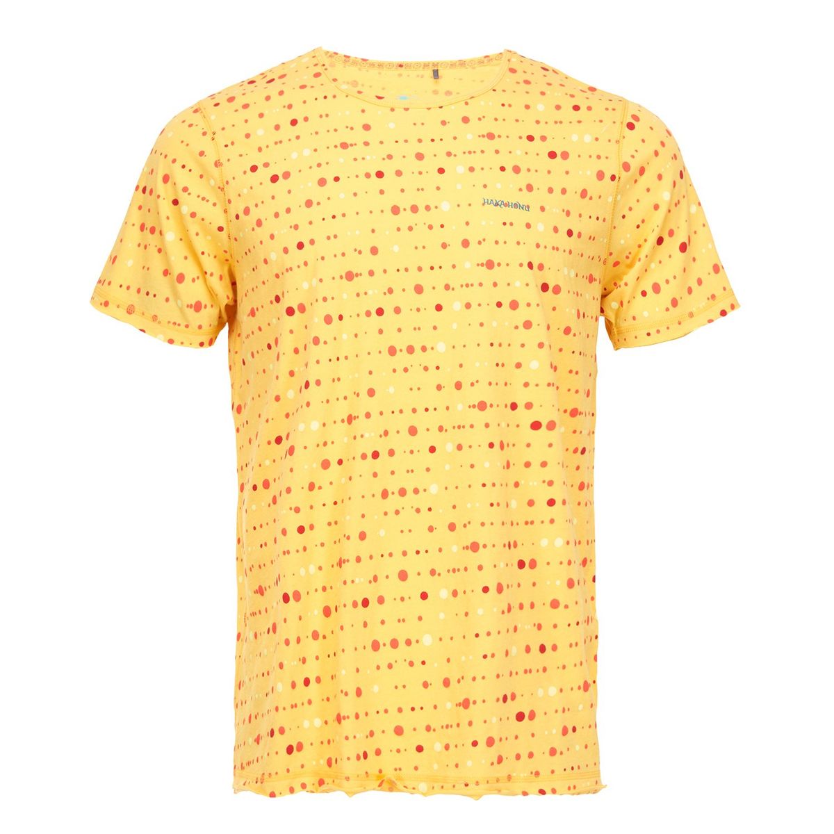 HAKA HONU - Polera Hombre Sol Amarillo Haka Honu