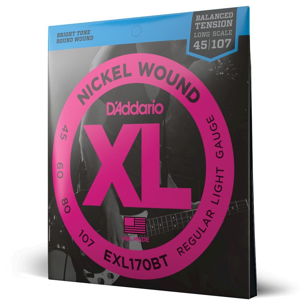 DADDARIO - Set Cuerdas Bajo Eléctrico 45-107 EXL170BT Daddario