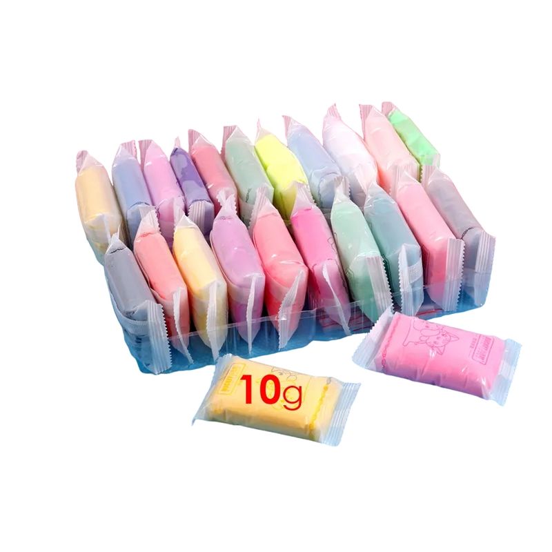 FOSKA - Pack 24 masa Arcilla súper ligera colores