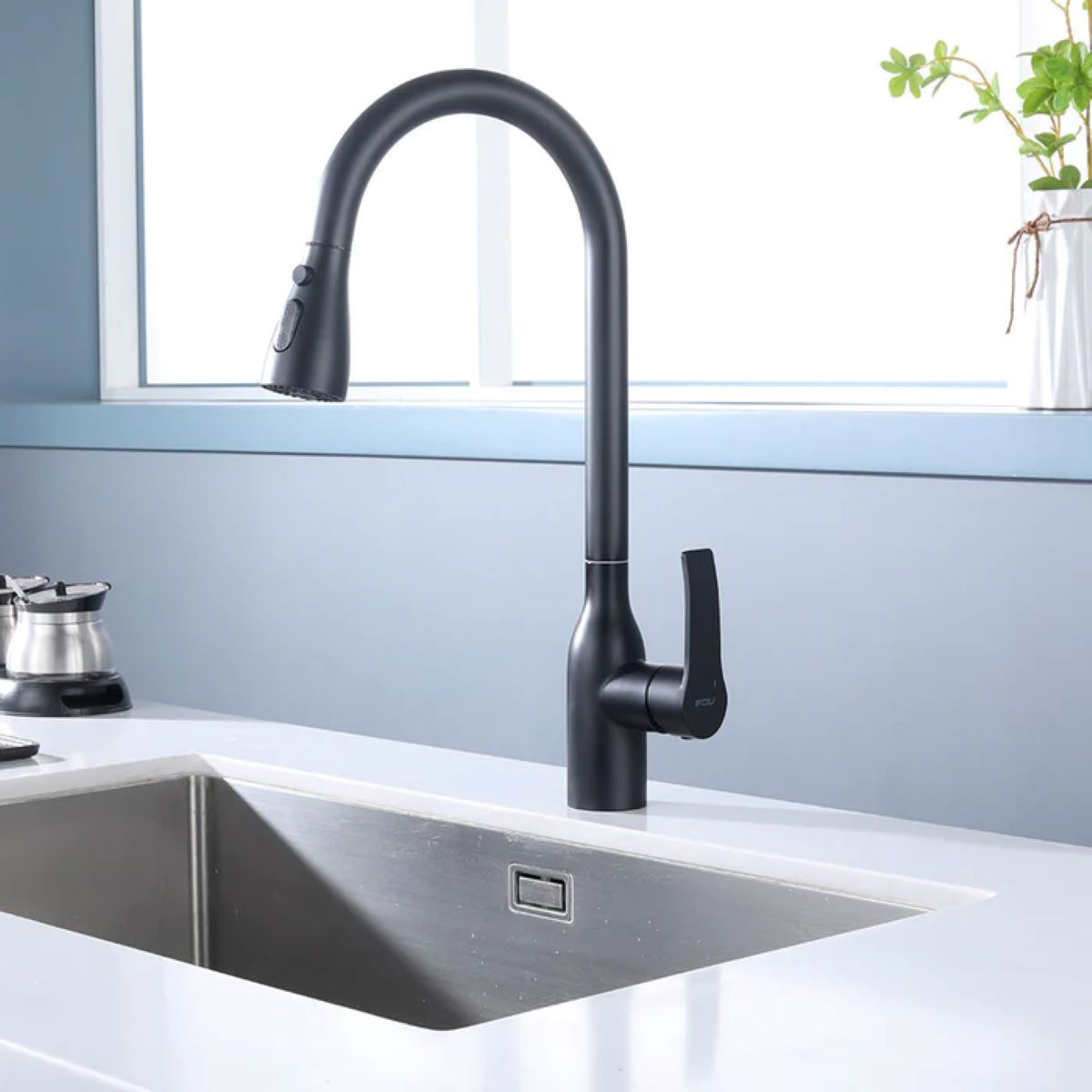 FDV - Grifería FDV Steel Black