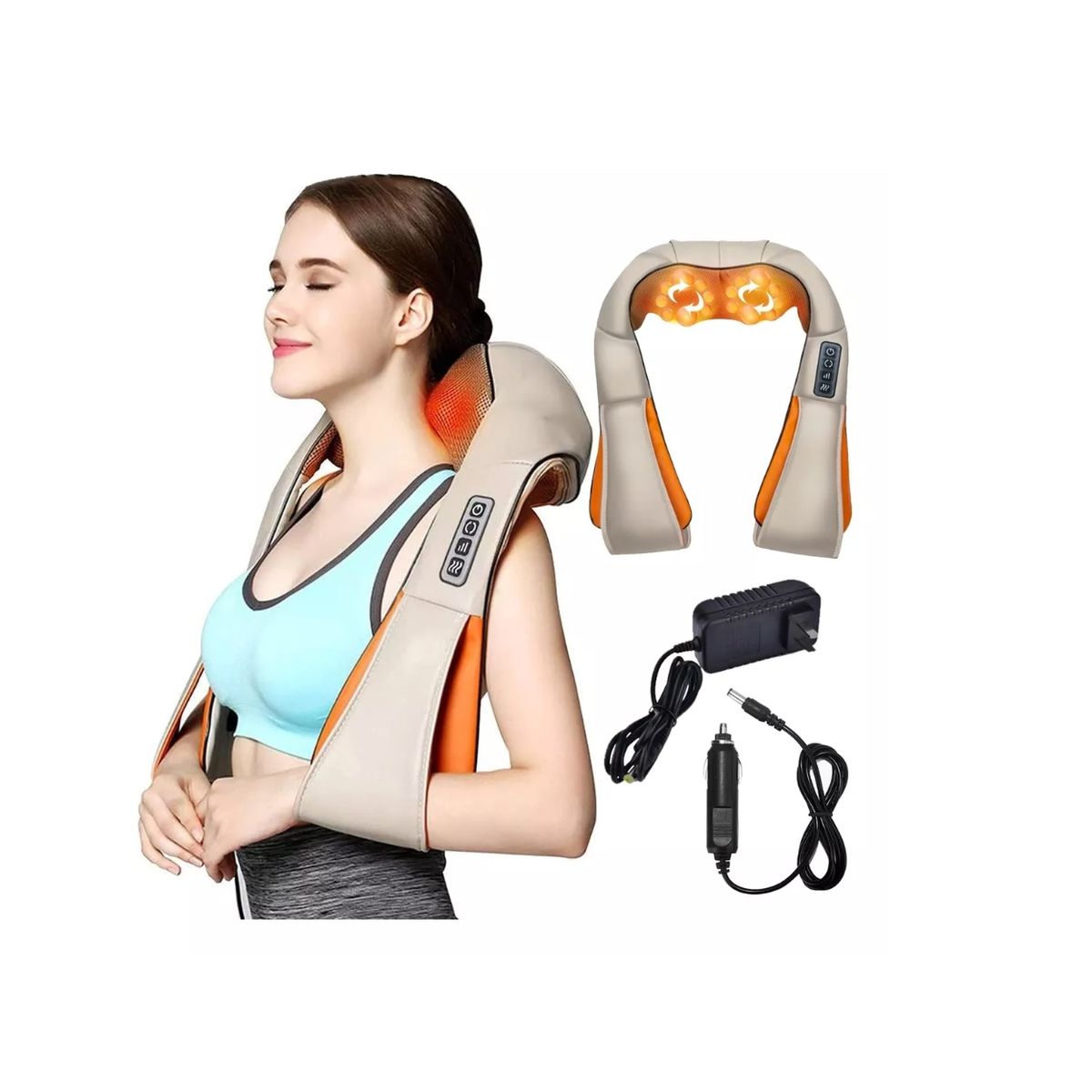 GENERICO - Masajeador Cervical Eléctrico Cervical Para Cuello Spa