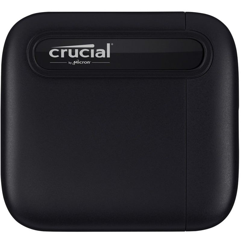 CRUCIAL - Disco SSD Externo Crucial X6 2Tb Usb 3.2 Pc/Mac Negro