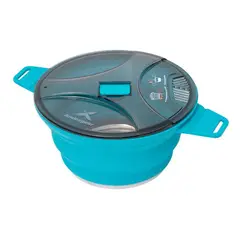 ANDESGEAR - Olla Plegable De Silicona 2,5L Turquesa