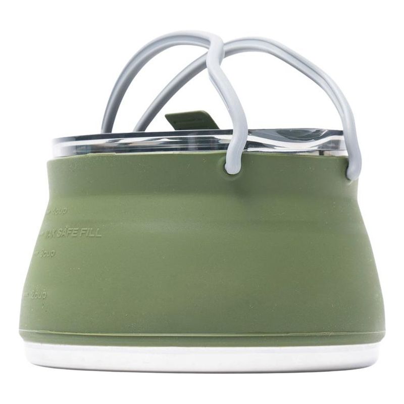 ANDESGEAR - Olla Plegable De Silicona 1L Verde ANDESGEAR