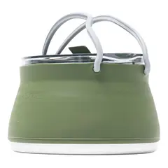 ANDESGEAR - Olla Plegable De Silicona 1L Verde