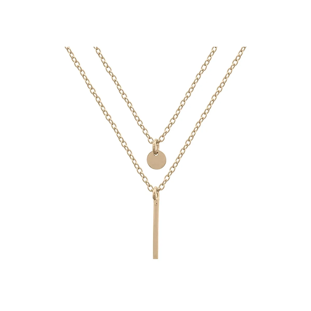 MABELITA - Cadena De Plata Con Baño De Oro Doble Capa