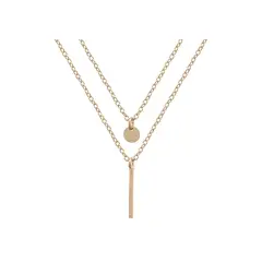 MABELITA - Cadena De Plata Con Baño De Oro Doble Capa