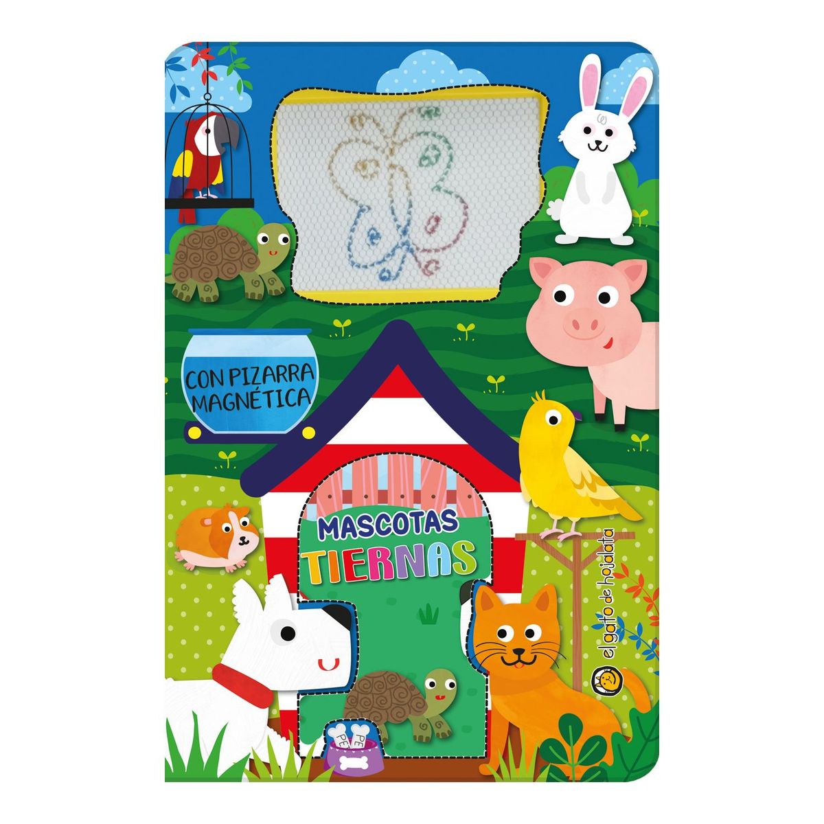 EDITORIAL GUADAL - Libro Pizarra Magnetica-Mascotas Tiernas