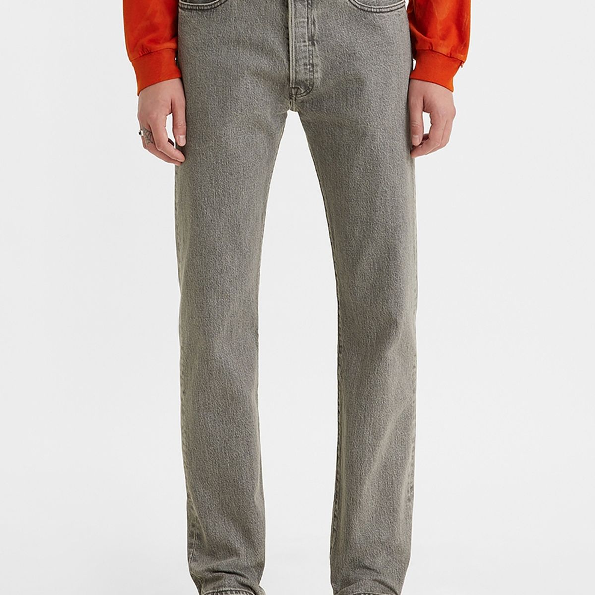 LEVIS - Jeans Hombre 501 Original  Gris Levis