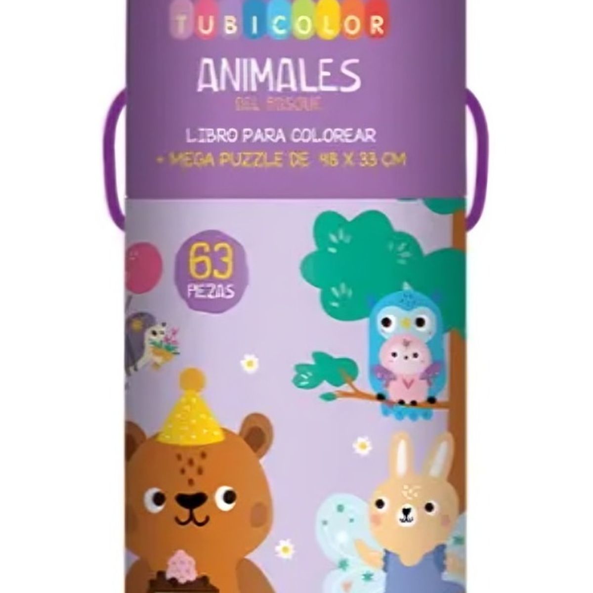 TOP10BOOKS - LIBRO Tubicolor - Animales Del Bosque Libro Pa