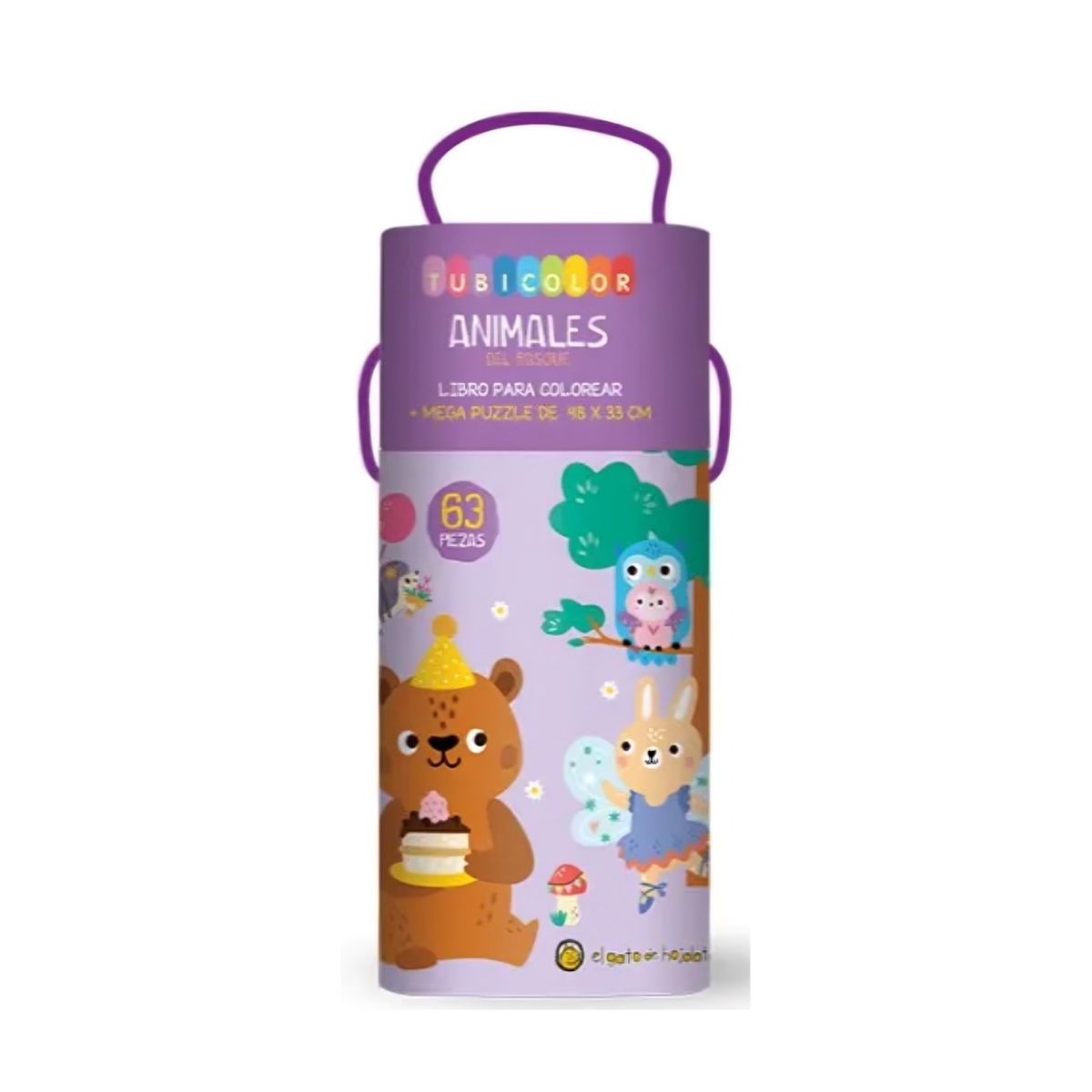 TOP10BOOKS - LIBRO Tubicolor - Animales Del Bosque Libro Pa