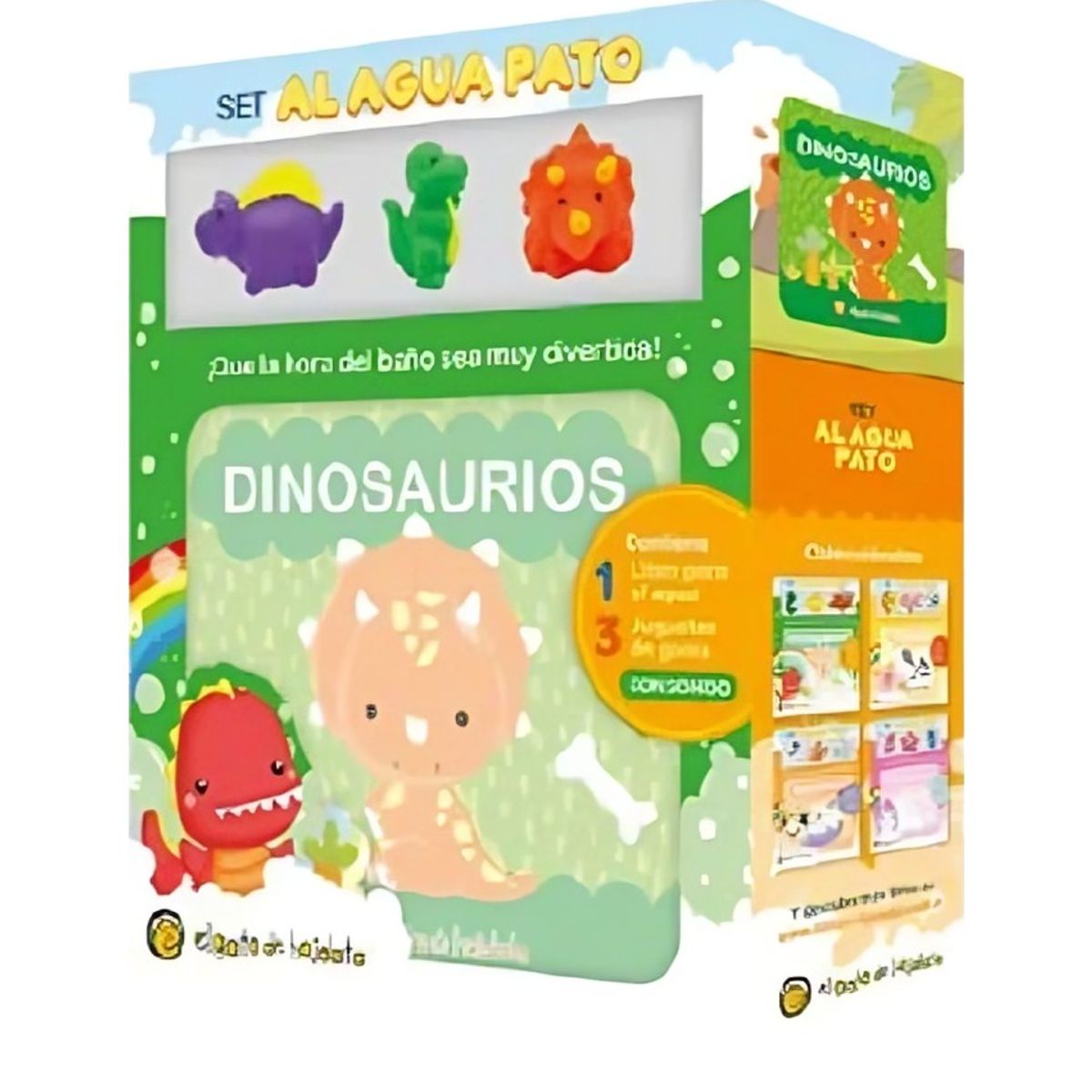 TOP10BOOKS - LIBRO Al Agua Pato: Dinosaurios - Al Agua Pato: Dinosaurios