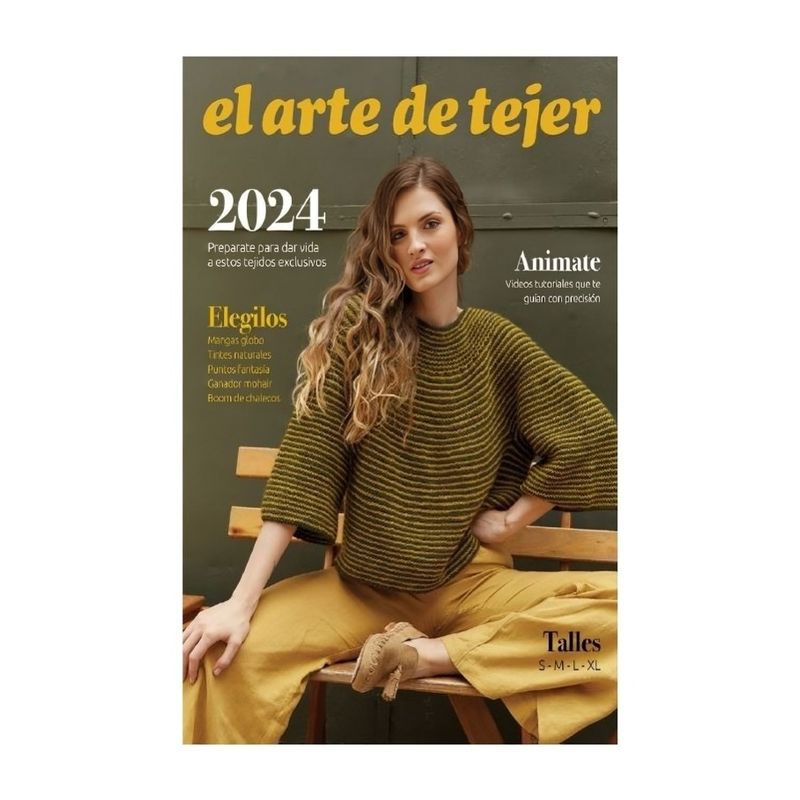 TOP10BOOKS - LIBRO EL ARTE DE TEJER 2024 / VARIOS AUTORES / VEREDIT